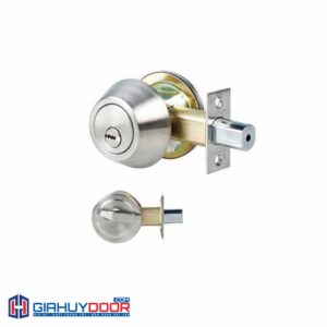 Khóa cửa tròn trơn GPD VICKINI 30101.001 màu trắng