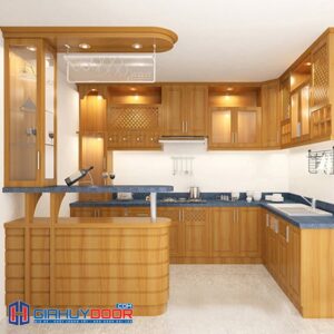 Nội thất tu bếp có quay bar 017tp-1295