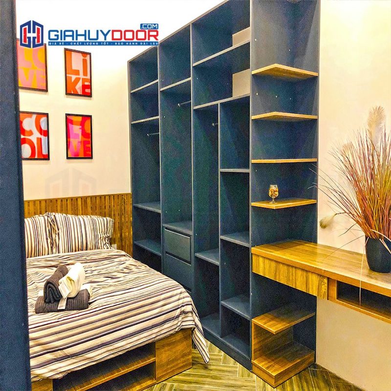 Nội thất tủ gỗ kệ gỗ TU 92