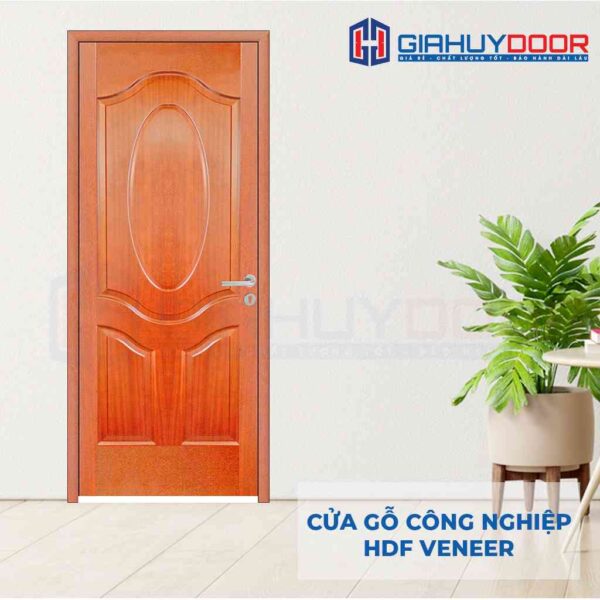 Cửa gỗ công nghiệp HDF Veneer 3A-xoan dao (2)