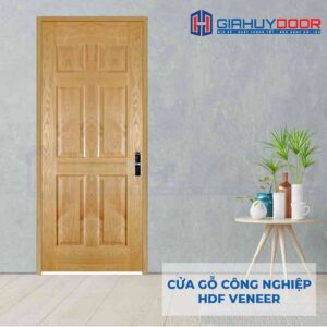 Cửa gỗ công nghiệp HDF Veneer 6A-ash