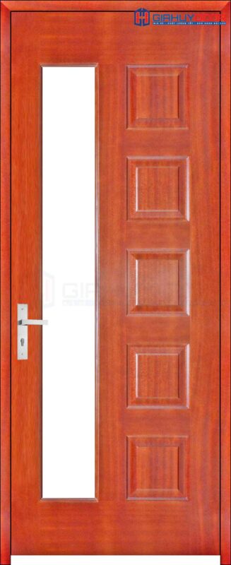 Cửa gỗ công nghiệp HDF Veneer 6GL-cam xe