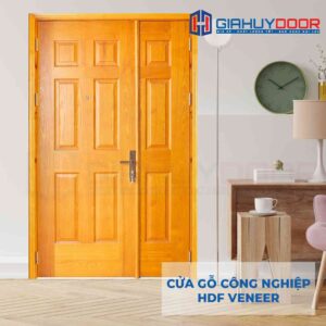 Cửa gỗ công nghiệp HDF Veneer 9A ash canh lon canh nho