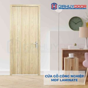 Cửa gỗ công nghiệp MDF Laminate P1R2 23029