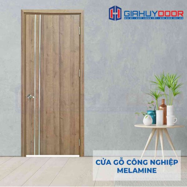 Cửa gỗ công nghiệp MDF Melamine P1R2-2