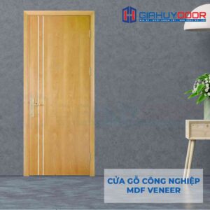 Cửa gỗ công nghiệp MDF Veneer P1R2 ash (2)