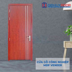 Cửa gỗ công nghiệp MDF Veneer P1R2 xoan dao (2)