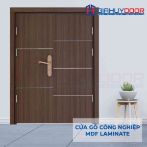 Cửa gỗ công nghiệp MDF Laminate 2P1R52
