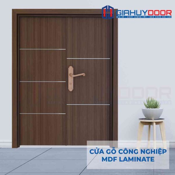 Cửa gỗ công nghiệp MDF Laminate 2P1R52s